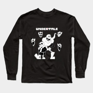 Undertale: Papyrus and Sans Long Sleeve T-Shirt